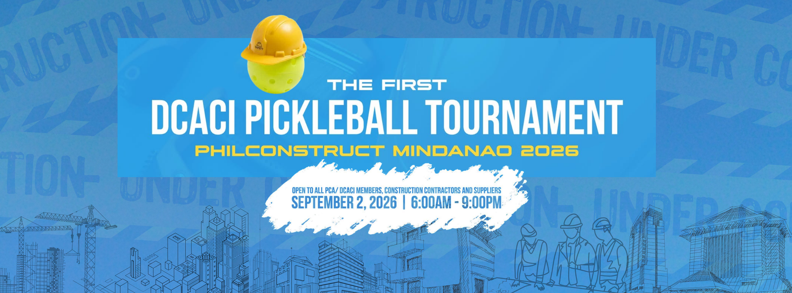 The First DCACI Pickleball Tournament