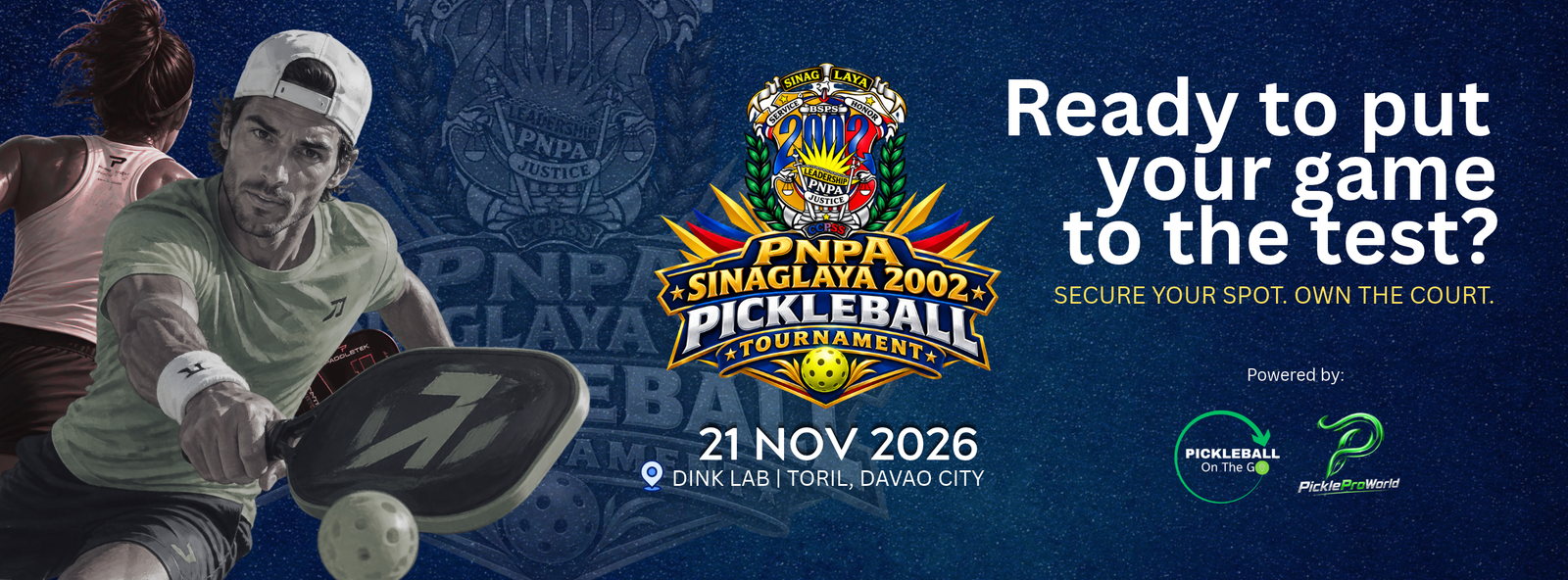 PNPA Sinaglaya 2002 Pickleball Tournament